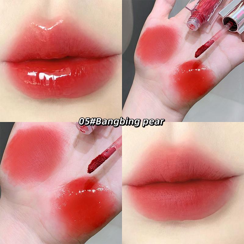 Gege bear Non Stick Long Lasting Lip Glaze Hydrating Water Gloss Mirror Finish Perfect For Summer Pout