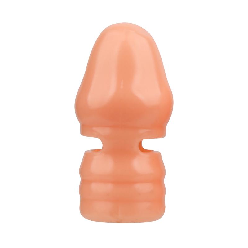 Penis Sleeve Silicone Reusable Extension Condom Delay Ejaculation G Spot Anal Sex Toys For Men No Vibrator For Women Sex Shop