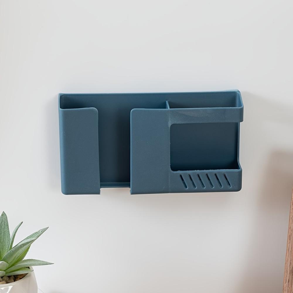 11pc Wall Mounted Storage Bracket, Remote Control Storage Box, Simple Wall Mounted Home Wall Mount Remote Control Holder,