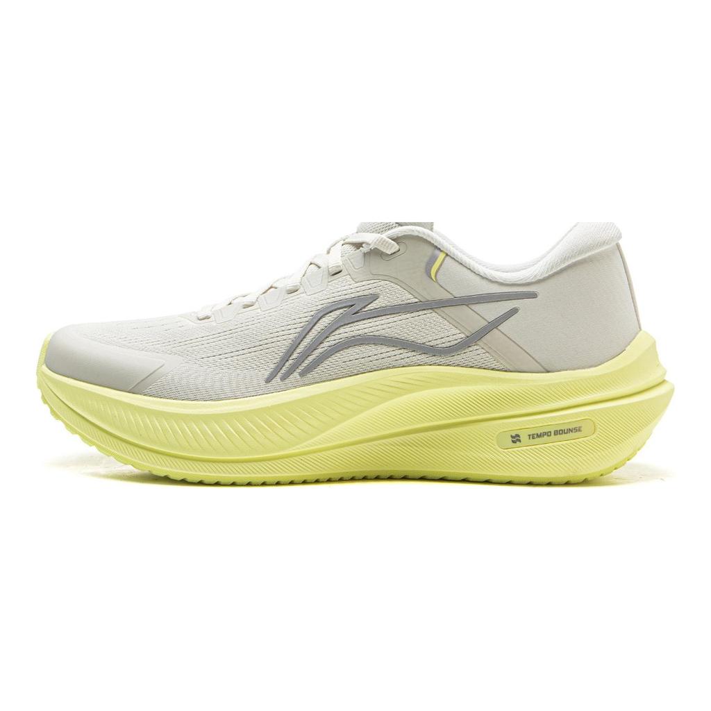 Li Ning Yueying 5 Cushioning, Wear Resistant Low Top Casual Running Shoes Women's Light Lime ARHV016-10