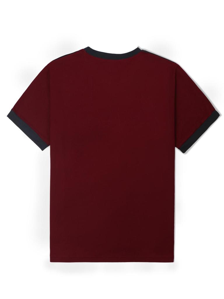 2025 Summer Men's Color Block Casual T-Shirt - European/American Fit