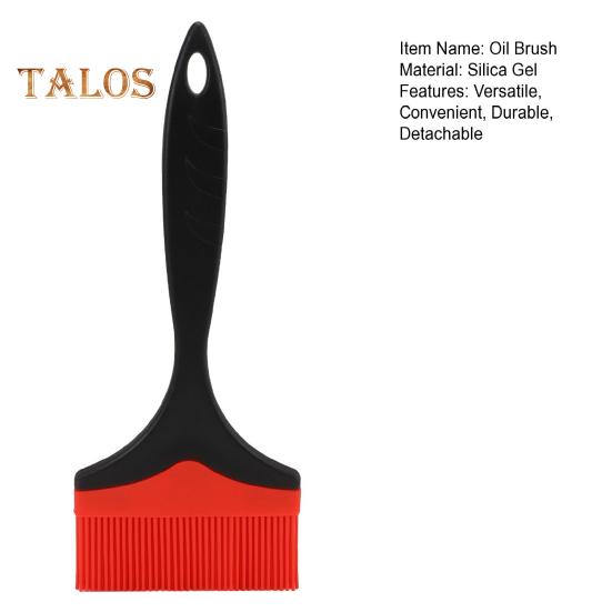 Ölpinsel, leicht zu reinigen, Silikon-Backpinsel, hitzebeständiger Öl-Sauce-Pinsel für die Küche zu Hause