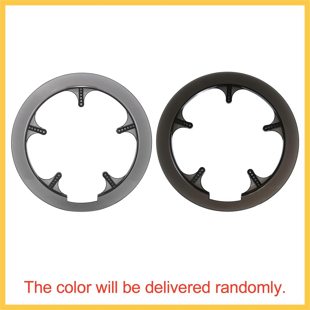 BULLSPANN Motorcycle Crankset Chainwheel Protector Chainwheel Protection 56 Replacement Cover, Cover, 52, 53, Teeth, Black/Clear, Part/Accessory.