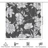 Hand-Painted Flowers Shower Curtain Waterproof Bathroom Decor Set Liner Window Cloth Home Textile Kitchen Washroom 3D Flower Pri