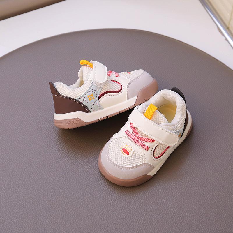 Baby Girl Shoes Spring and Autumn New Baby Toddler Shoes Soft Sole 0 1-3 Years Old Boys Non-slip Children Breathable Board Shoes