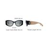 Chanel Logo Oval Sunglasses Unisex Sunglasses Black CH5524-C534/S8