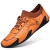 Pánské ležérní boty PU kůže tenisky outdoorové sportovní boty prodyšné boty na řízení designové mokasíny pro muže velká velikost 46