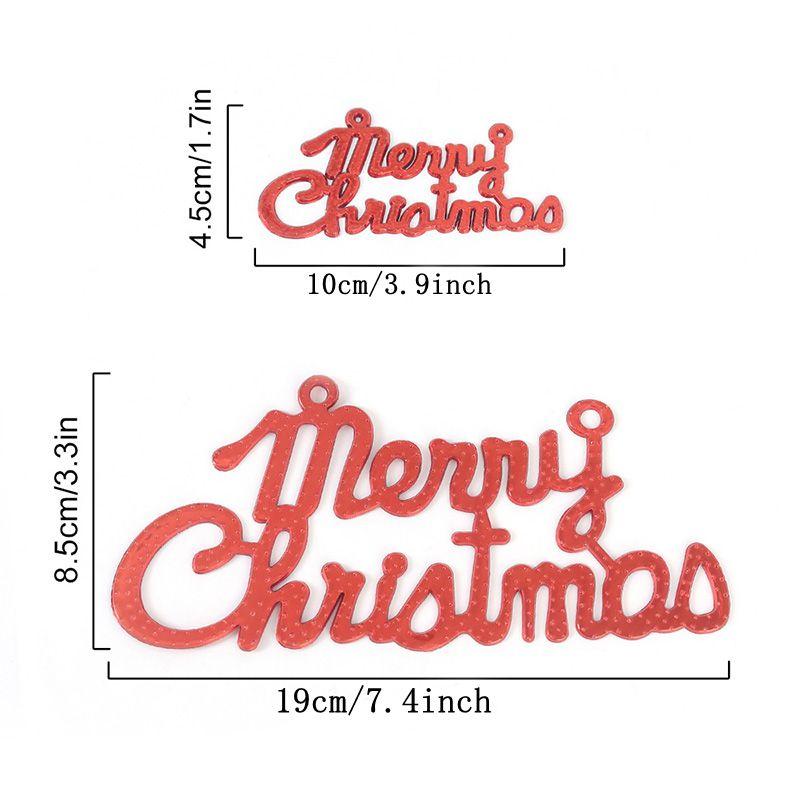 10/19CM Merry Christmas Decorations Hanging Xmas Tree Pendant Ornament for Home Decor New Year Navidad 2026 Gifts Accessories