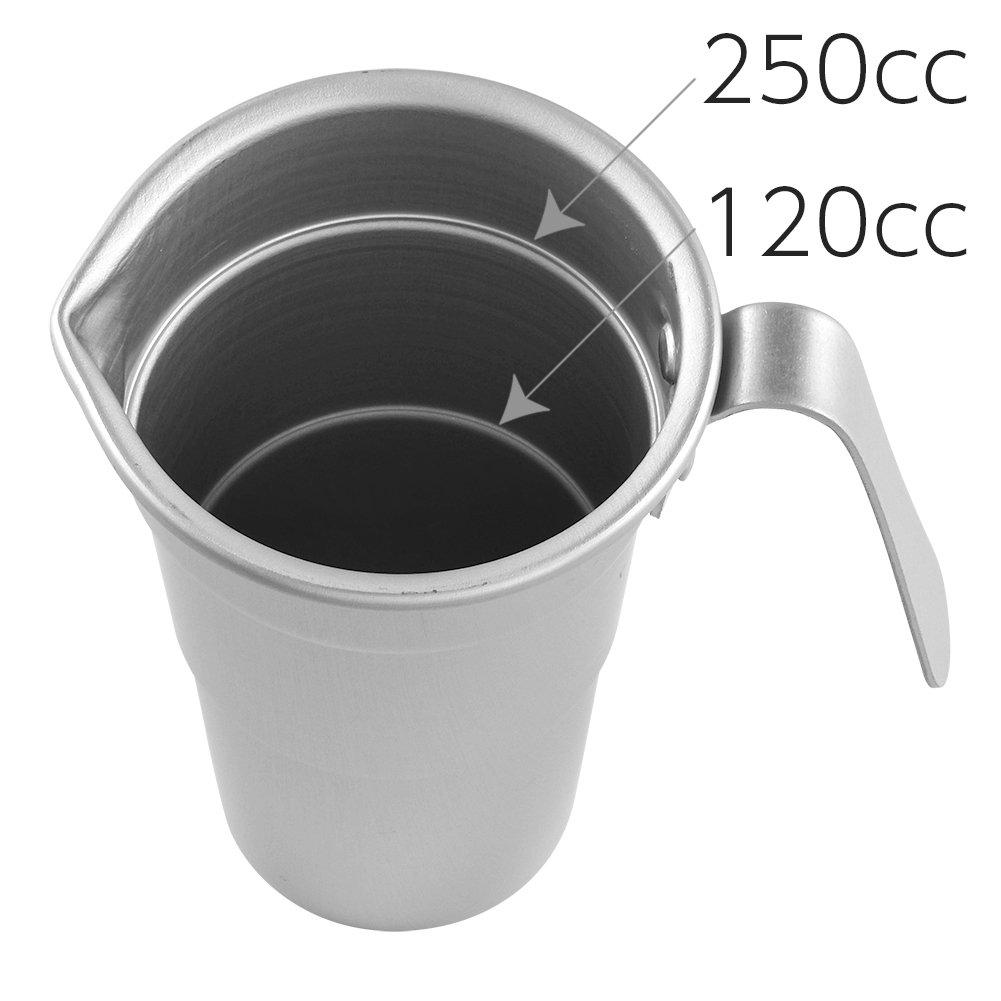 Wahei Freiz Tiroli Warmer for Warmed Sake, 2-Go Capacity, Aluminum, Made in Japan, Silver, G-0102