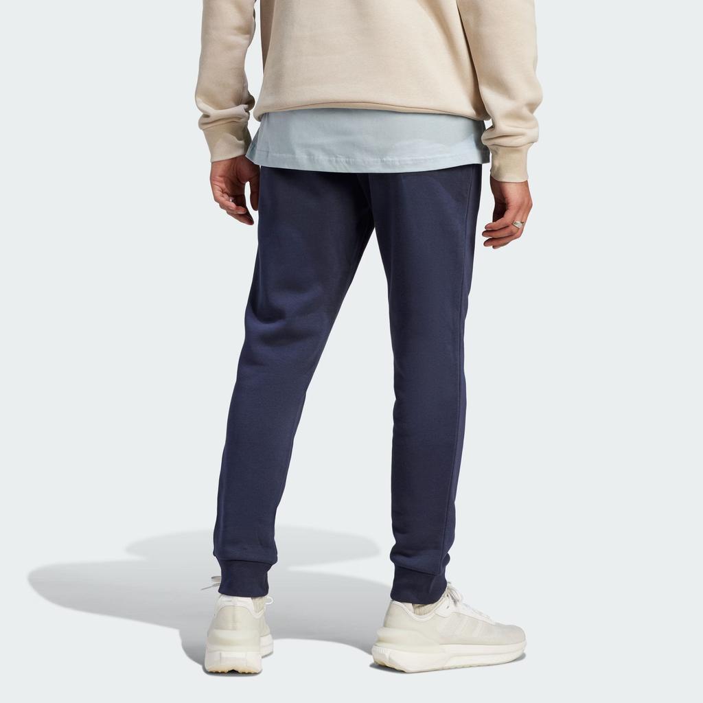 Adidas Essentials Fleece Tapered Cuffed Pants Men Pants Legendary-Ink-Blue IJ8943