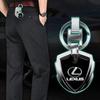 Car Key Chains Keyring Pendant Metal Keychain Holder Auto Accessories For Lexus GX460 CT200H ES Fsport GS GX IS LS LX NX RX UX