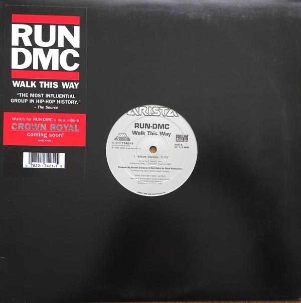 

12inch Record RUN DMC - Walk This Way 07822174211 Arista 2000 US Rap & Hip-Hop/R&B Used