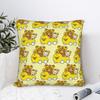Rilakkumas Cartoon Strawberry Throw Pillow Cover Polyester Cushions for Sofa   Novelty Pillowcase