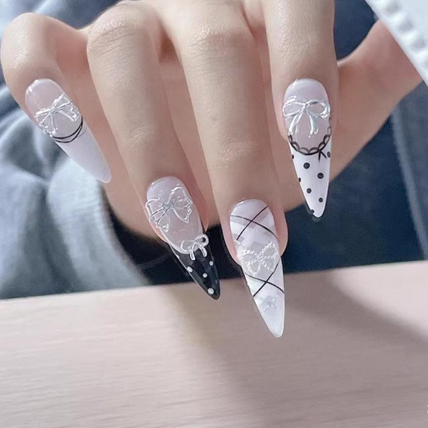 Nail Rhinestones Flatback Gold Silver Pearl Beads Nail Charms Caviar Ball for Nail Art Decorations 3D Nail Jewelry ,Christmas