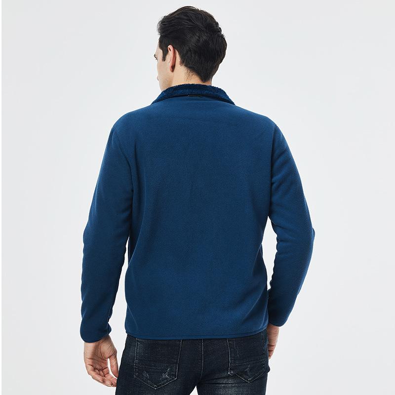 Новая флисовая куртка для отдыха на природе на осень и зиму для мужчин и женщин — фото 6