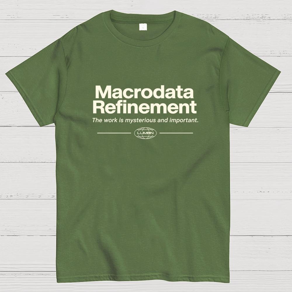 Macrodata Refinement Cotton Summer Casual Cool Loose T-Shirt