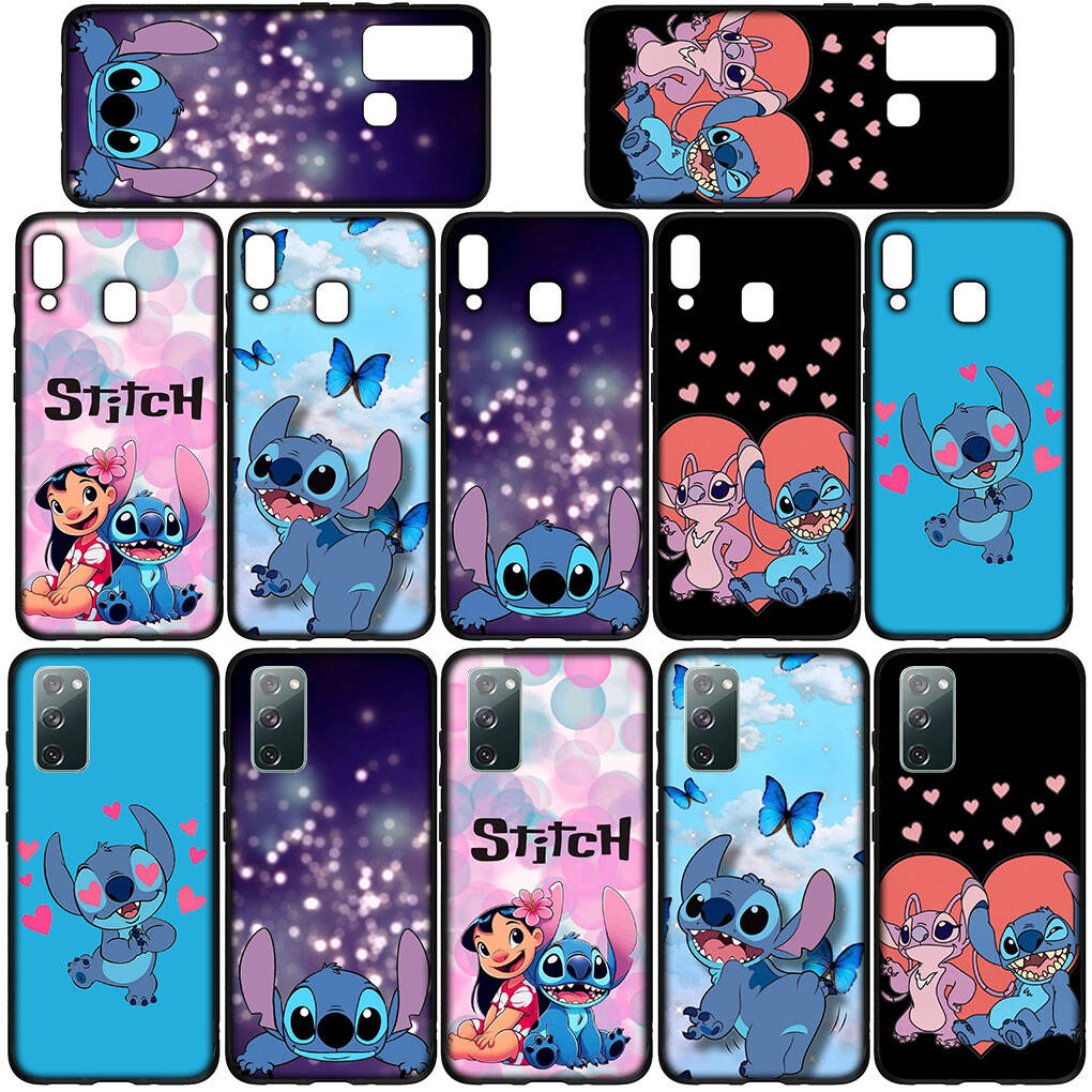 Phone Case for Samsung Galaxy S25 S23 S22 S21 S24 Ultra FE A05 A06 A15 A16 A36 A37 A35 A54 A55 A56 A57 A25 A26 A53 A17 Comics Lilo Cute Stitch Cover