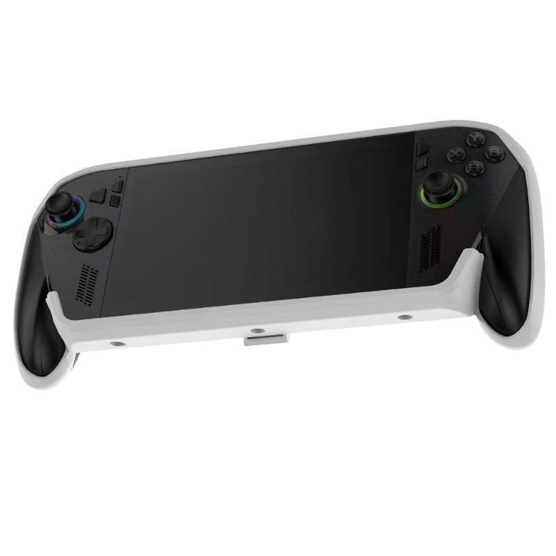 Flexible Silicone Protective Cover With AntiScratch Tempered Glass Film Portable Carrying Case For Video Game Consoles