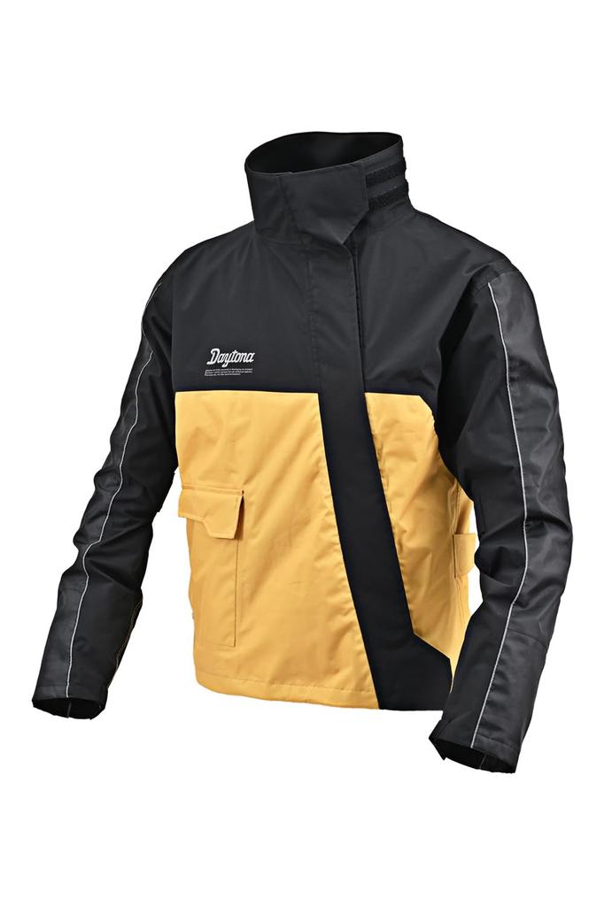 Daytona Motorcycle Rainwear Jacket Water Waterproof Repair Size L Only, 20,000mm Resistance, Stretch, Zipper, High-Performance Rainwear, DR-001 Part,