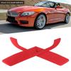 2pcs Suede Interior Door Handle Panel Cover Frame 2mm Thick Fit for  4 E89 2009‑2016