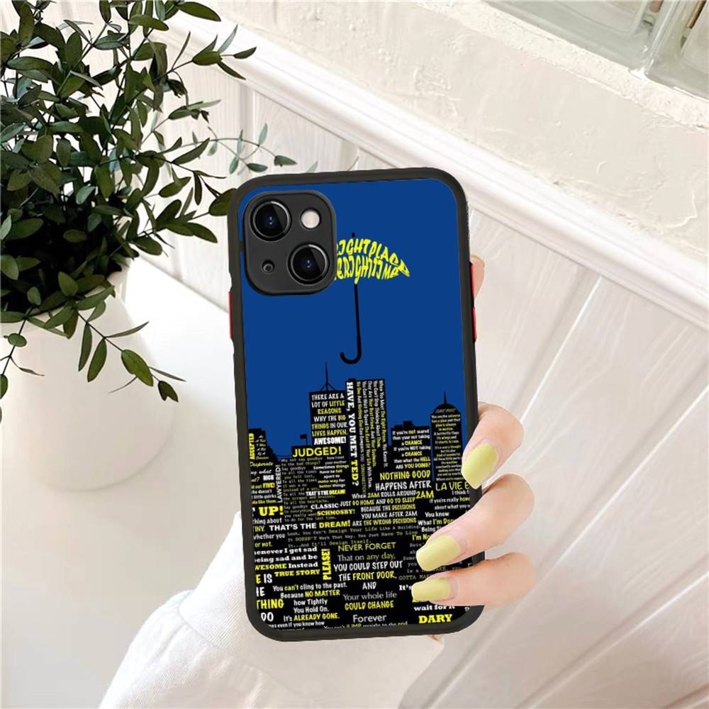 How I Met Your Mother Himym Handyhülle für iPhone 16 15 14 11 12 13 Pro Max X XS Durchsichtige Matte Hülle