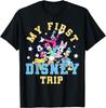 Disney Mickey and Friends My First Disney Trip Goofy Pluto T-Shirt