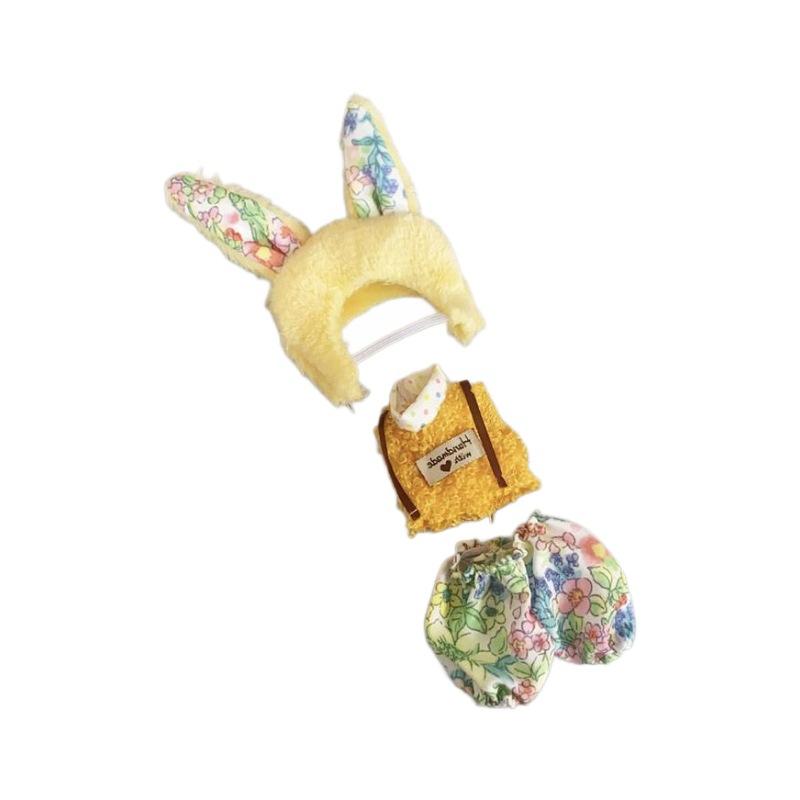 16cm Doll's Clothes Animal Suit for 1/8 Dress Up Acssories Ob11 Clothes Suit