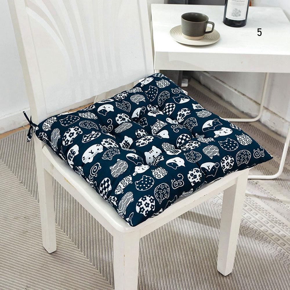 Seat Pad Cotton Buttocks Chair Cus On Printed Stool Cus Ons Chairs Protective Mat Backrest Pillow