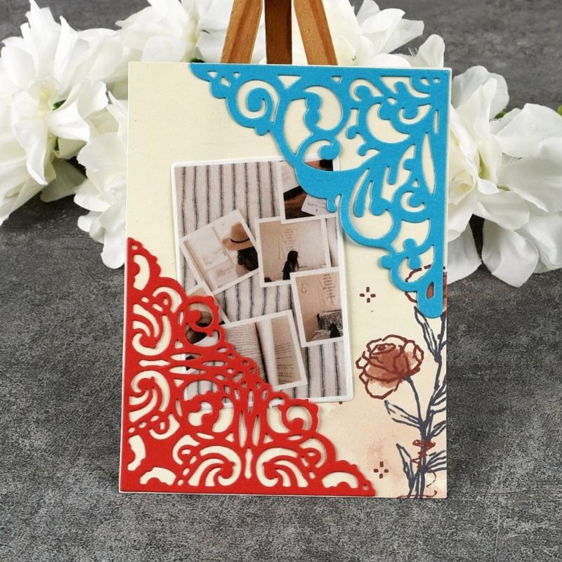 Geometric Triangular Carbon Steel Cutting Dies For Scrapbooking Card Making Album Decorative Embossing Paper Die Cut