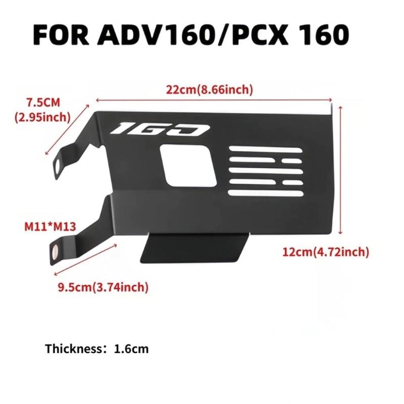 1 Pezzo Copertura di Protezione Telaio Piastra Paracoppa Protezione Motore Moto Per Adv160 Pcx160 Vario160 Accessori Fai-da-te