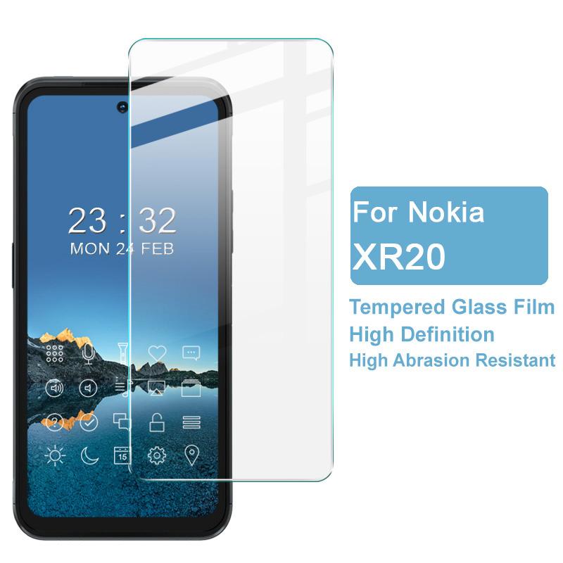 IMAK H Serie Kratzfest Explosionsgeschützt Gehärtetes Glas Displayschutzfolie für Nokia XR20