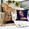 Hot Singer A-Adele cushion cover Home Office Birthday Anniversary Gifts Soft Skin Friendly Cushion Cover