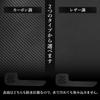 Door Trim Guards for the Freed GT Series FREED GT Kick Designed and Sewn In Protective Console S YOURS, 2-Piece [Carbon-Look/Black] Guard, Japan,