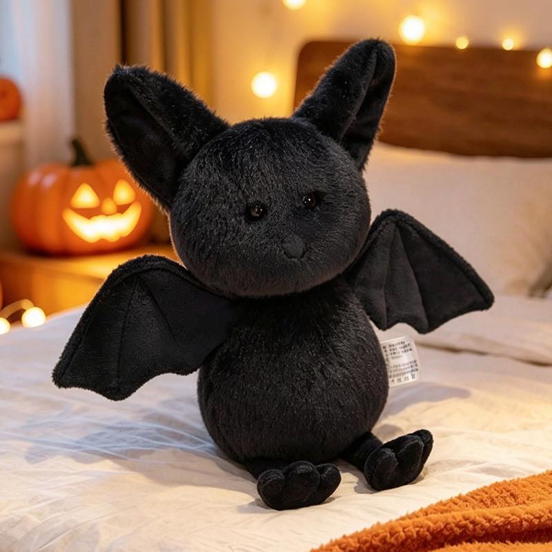 Halloween Ghost Bat Pumpkin Plush Toy Cute Cartoon Decor For Kids And Adults