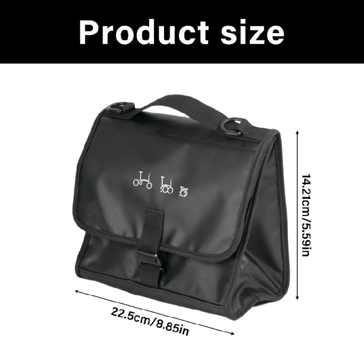 Durability Cycling Storage Bag Ergonomic Folding Bike Organizers Waterproofed Bike Bag Bike Accessory