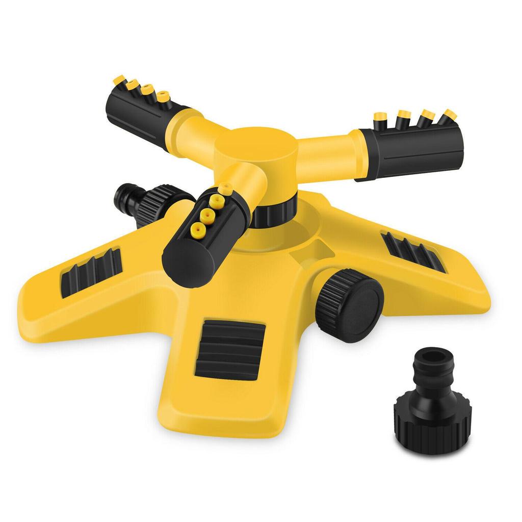 360° Automatic Rotating Sprinkler with Series Connection for Villa Gardens, Lawns, and Land.