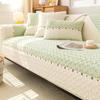 Plush Sofa Cushion Winter Thickened Non-Slip Cushion Cream Style Anti-Scratching Sofa Cover Slipcover High-Grade Cover Cloth