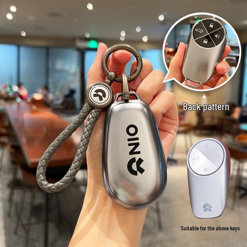 Nio ET5/ET7/ES6/ES7/ES8/EC6 Premium Enclosed Key Fob Chain Accessory