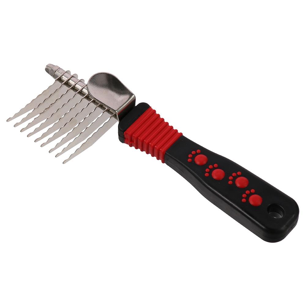 Stainless Steel Pet Comb Comfort Dematting Comb Perfect Face Comb