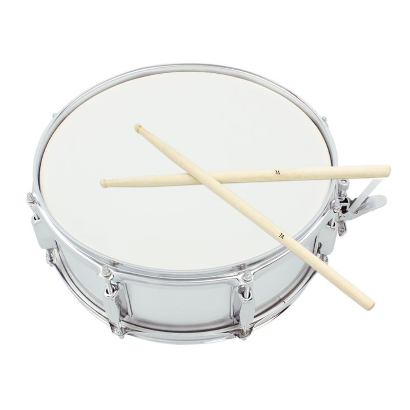 1 Pairs 7A Drumsticks Wood Tip Drumstick Simple Maple Wood Drum Sticks Drummer Gifts for Kids Adults Easy to Use