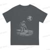 Tops  Cotton Fun Fashion Moon Cleaner  Sweeping the Moon Clean Unisexs and Womens Tshirts   Tshirt Top