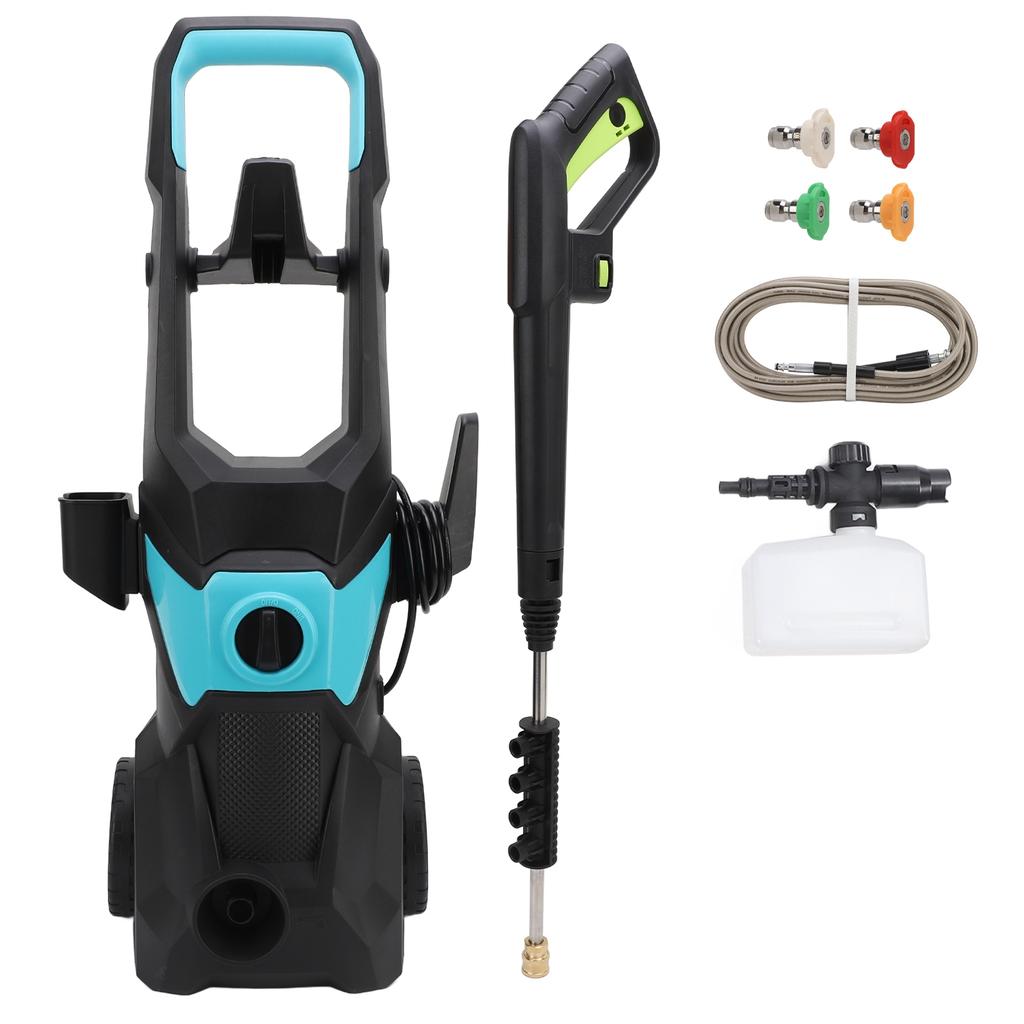 Electric Pressure Washer 4000PSI 2.5GPM High Pressure Washer with 4 Nozzles 32.8ft Hose for Terrace Deck Fence Car RV Boat