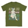 Alysa Liu Figure Skating Retro T Shirt Unisex Pure Cotton Novelty TShirt Round Collar Tee Shirt Short Sleeve Clothes Summer