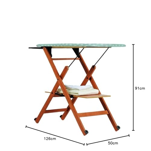 Italian FOPPAPEDRETTI wooden ironing board ASSAI 3110