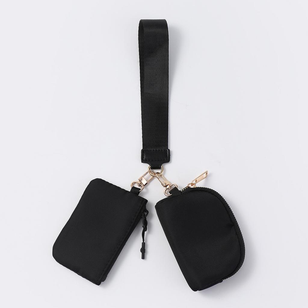 The same wrist bag portable mini fashion color matching change bag nylon waterproof storage key bag