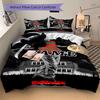 Custom Textile Nightmare Theme Bedding 3 Piece Set HD Print Duvet Cover Pillowcases for Teens Adult Bedroom Decoration