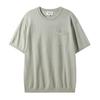 BROMPTON LONDON Half Sleve Chest Pocket Basic Round T-Shirt - A/Mint (P242Mkt515)