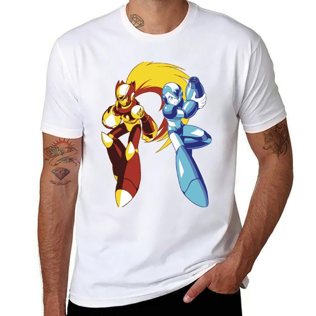 Mega Unisex And Zero 01 Tshirt Heavy Duty Casual Work Tee