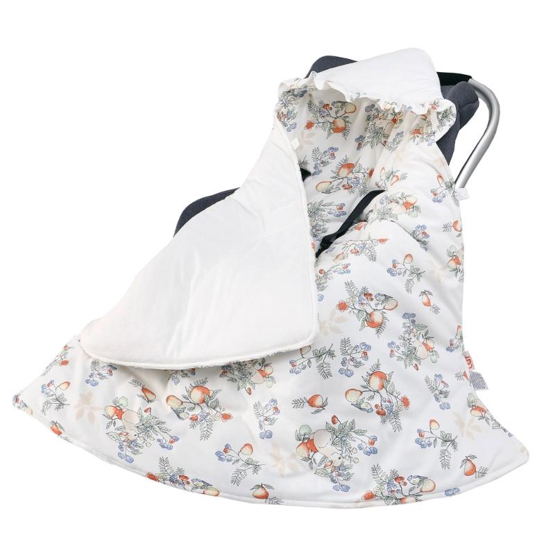 

Car Seat Safe Baby Blanket Lightweight Travel Throw Newborns Wrap Towel For Strollers And Nursing Cover