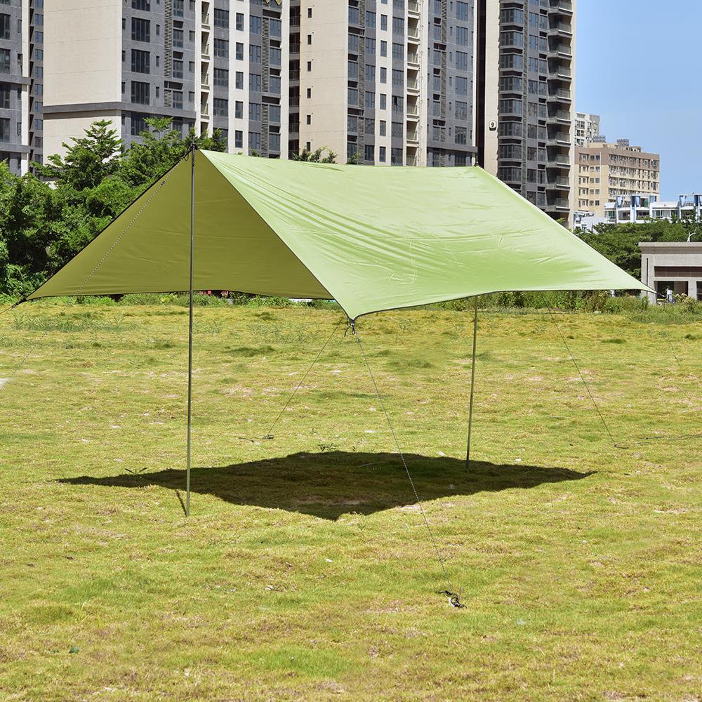 Auvent imperm/éable imperm/éable /à la pluie pour camping 3 4 M pour 3-4 personnes Auvent de loisirs avec barbecue en plein air avec accessoires tente hamac pour camping pique-nique en plein air